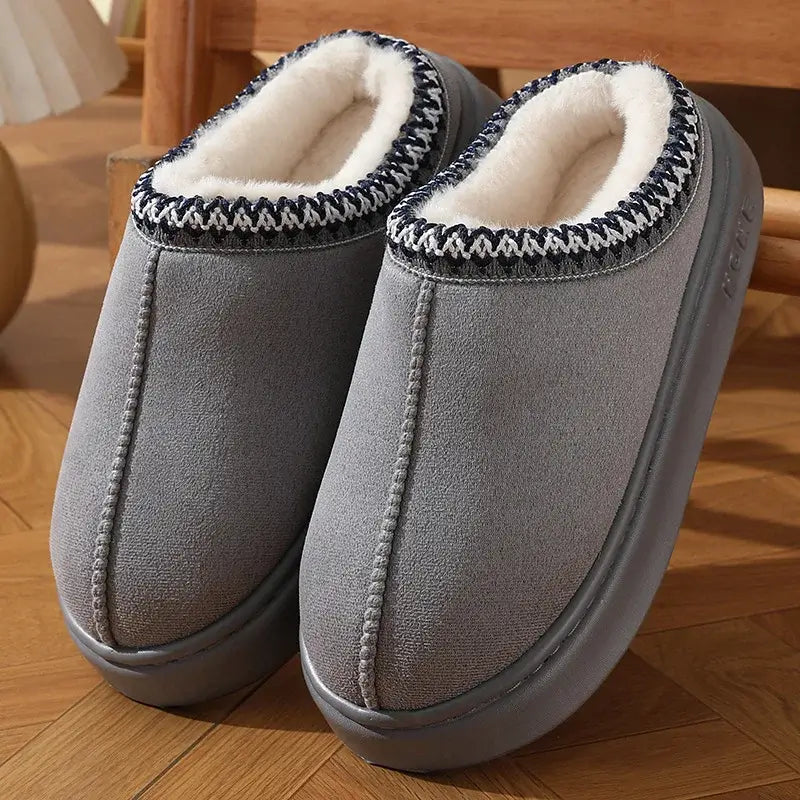 Damen Hausschuhe Plüsch Laura – kuschelige Pantoffeln – Produktansicht 9