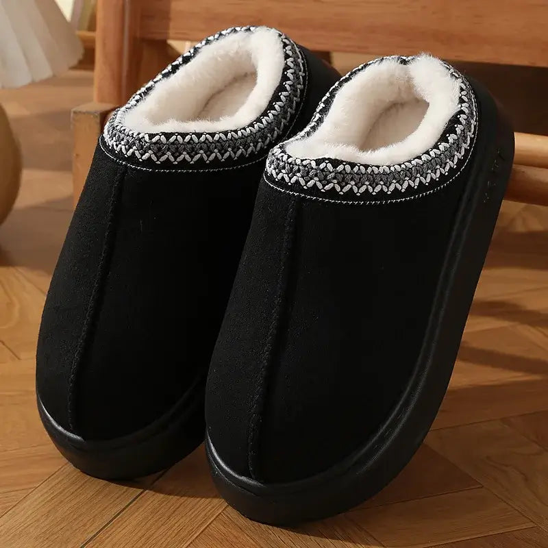 Damen Hausschuhe Plüsch Laura – kuschelige Pantoffeln – Produktansicht 10