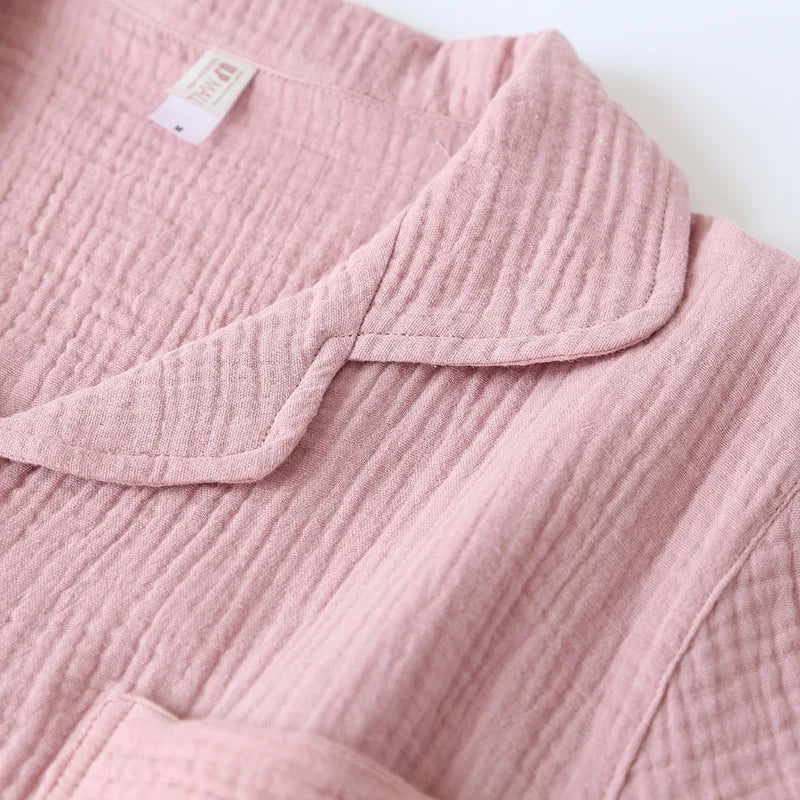 Damen Schlafanzug kurz Baumwolle – Pyjama Set Sommer – Produktansicht 17
