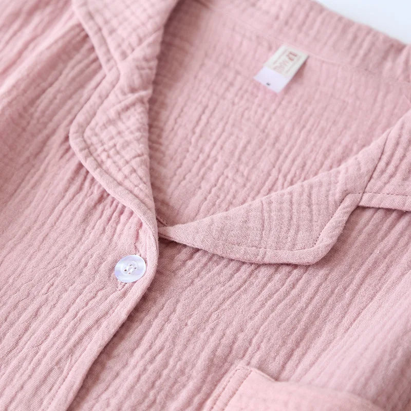 Damen Schlafanzug kurz Baumwolle – Pyjama Set Sommer – Produktansicht 18