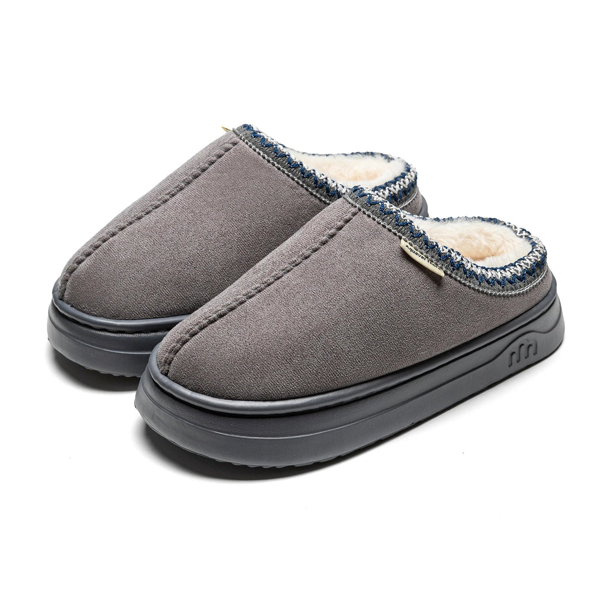 Damen Hausschuh-Stiefel Plüsch – kuschelige Pantoffeln Mary – Produktansicht 2