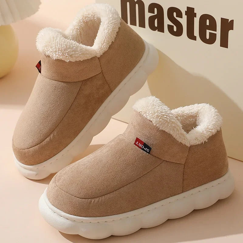 Winter Hausschuhe Damen Plüsch – warme Pantoffeln Bruna – Produktansicht 9