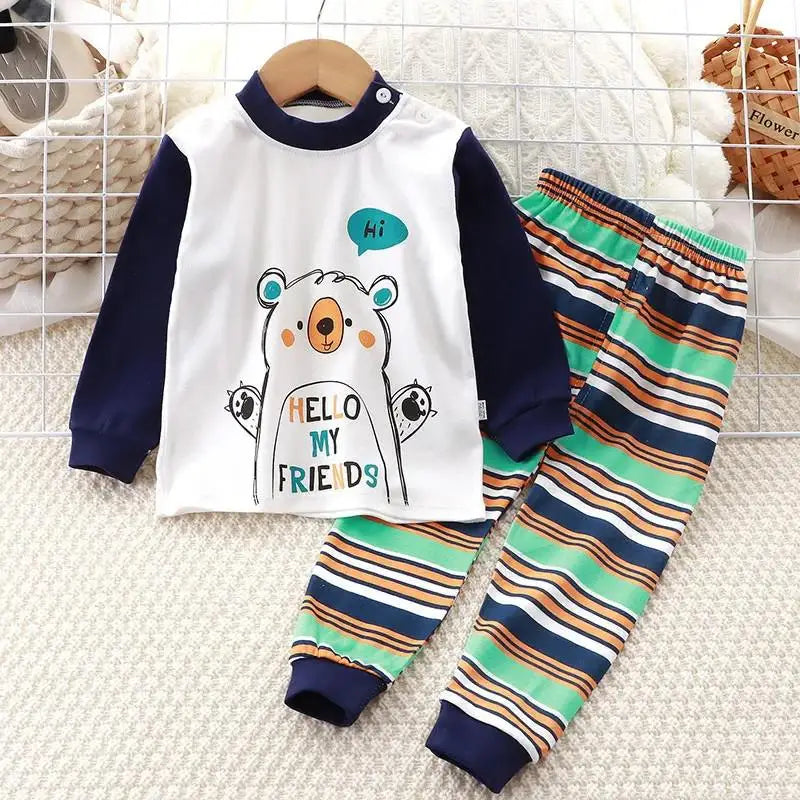 Baby Schlafanzug Baumwolle – Pyjama Set für Babys – Produktansicht 31