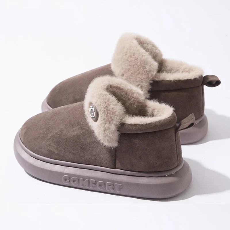 Unisex Hausschuhe Plüsch – Pantoffeln mit EVA-Sohle – Produktansicht 5