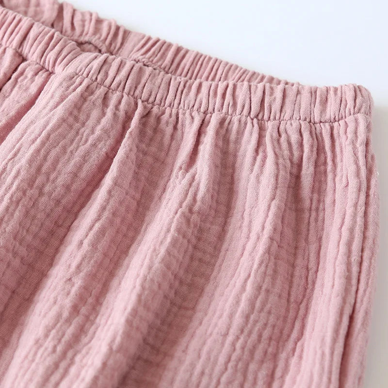 Damen Schlafanzug kurz Baumwolle – Pyjama Set Sommer – Produktansicht 25