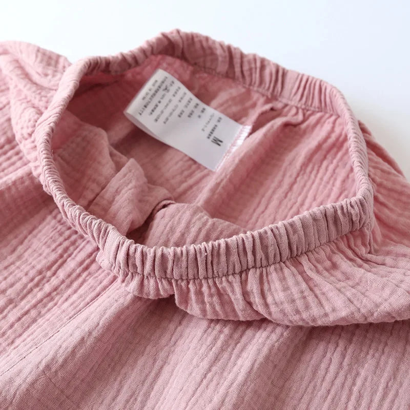 Damen Schlafanzug kurz Baumwolle – Pyjama Set Sommer – Produktansicht 6