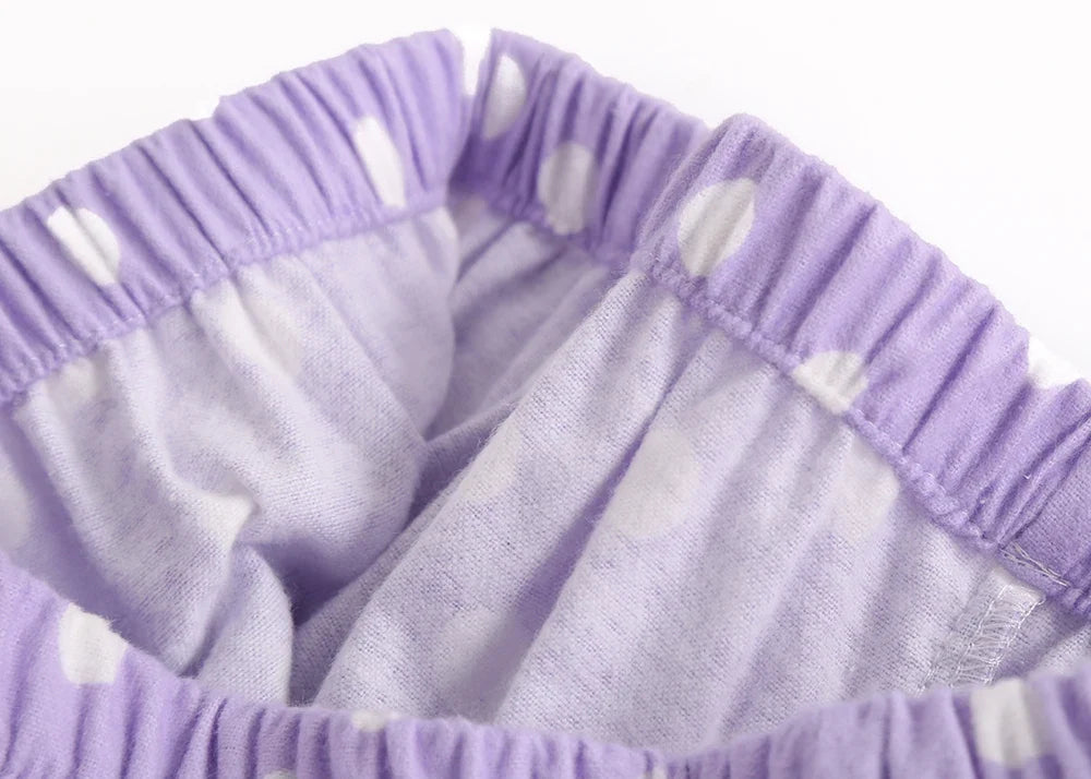 Damen Flanell Schlafanzug lang – warmer Pyjama Winter – Produktansicht 14