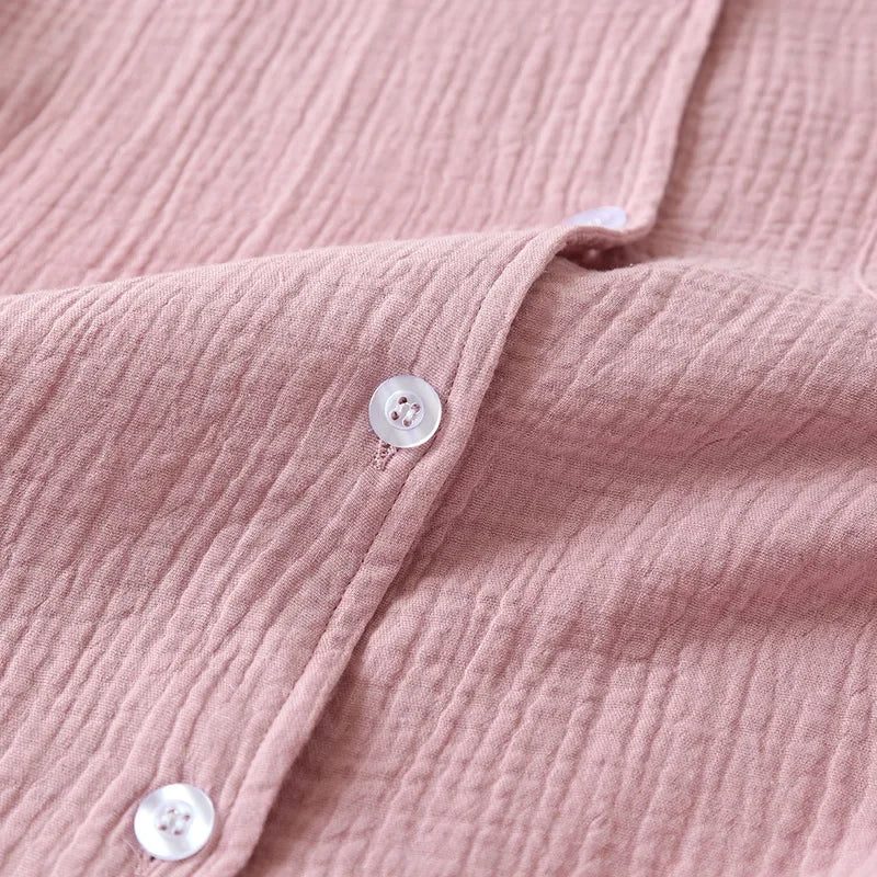 Damen Schlafanzug kurz Baumwolle – Pyjama Set Sommer – Produktansicht 4