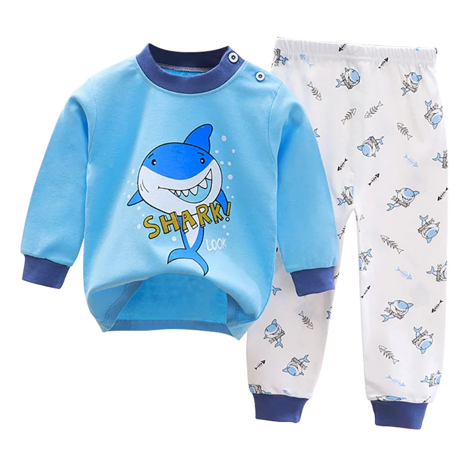 Kinder Schlafanzug Einhorn Tiermotiv – Pyjama Set – Produktansicht 24