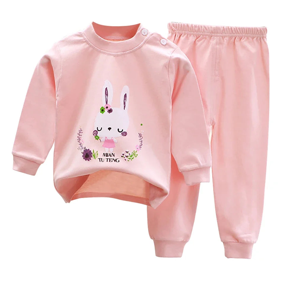 Kinder Schlafanzug Einhorn Tiermotiv – Pyjama Set – Produktansicht 27