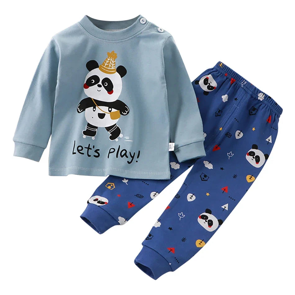 Kinder Schlafanzug Einhorn Tiermotiv – Pyjama Set – Produktansicht 16