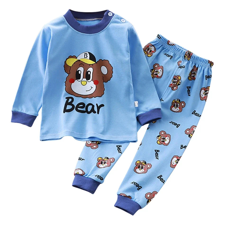 Kinder Schlafanzug Einhorn Tiermotiv – Pyjama Set – Produktansicht 19