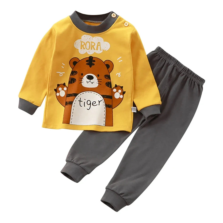 Kinder Schlafanzug Einhorn Tiermotiv – Pyjama Set – Produktansicht 28